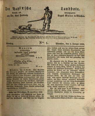 Der Bayerische Landbote Dienstag 3. Januar 1826