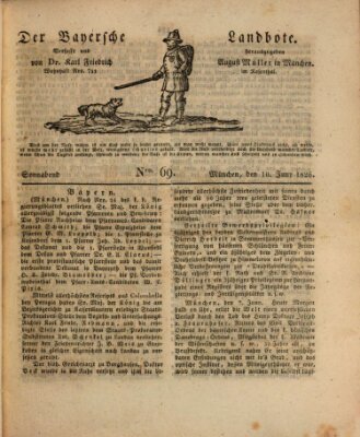 Der Bayerische Landbote Samstag 10. Juni 1826