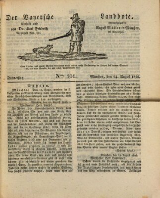 Der Bayerische Landbote Donnerstag 24. August 1826