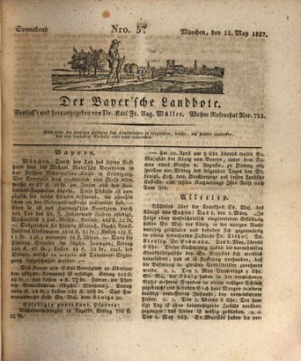 Der Bayerische Landbote Samstag 12. Mai 1827