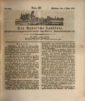 Der Bayerische Landbote Dienstag 5. Juni 1827