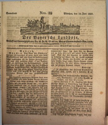 Der Bayerische Landbote Samstag 28. Juni 1828