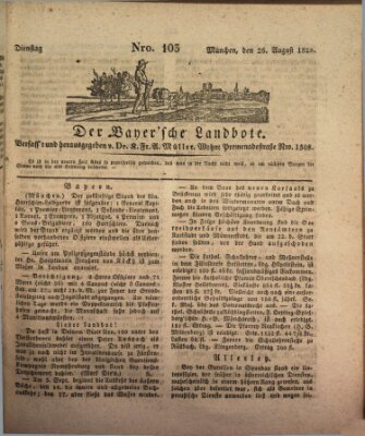 Der Bayerische Landbote Dienstag 26. August 1828