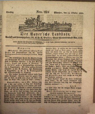 Der Bayerische Landbote Dienstag 14. Oktober 1828