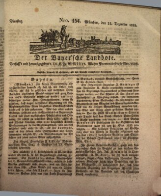 Der Bayerische Landbote Dienstag 23. Dezember 1828