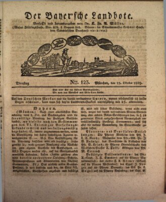 Der Bayerische Landbote Dienstag 13. Oktober 1829