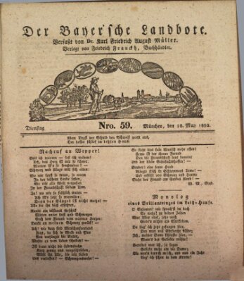 Der Bayerische Landbote Dienstag 18. Mai 1830