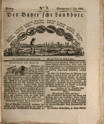 Der Bayerische Landbote Freitag 7. Januar 1831