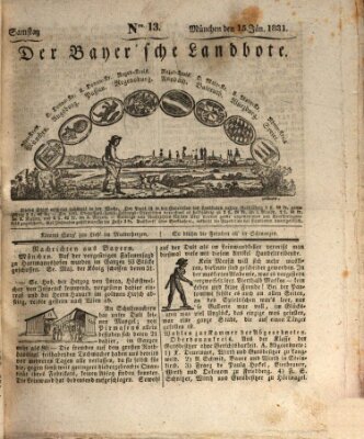 Der Bayerische Landbote Samstag 15. Januar 1831