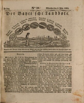 Der Bayerische Landbote Freitag 4. Februar 1831