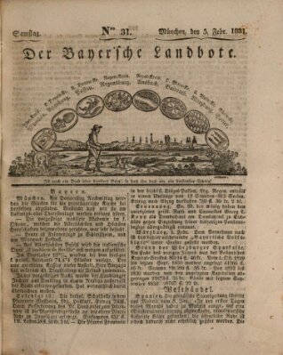 Der Bayerische Landbote Samstag 5. Februar 1831