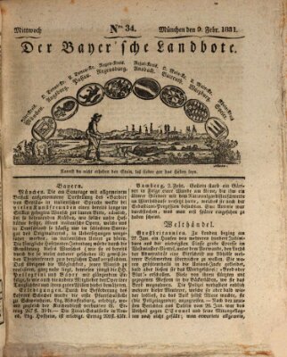 Der Bayerische Landbote Mittwoch 9. Februar 1831