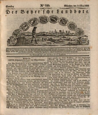 Der Bayerische Landbote Samstag 14. Mai 1831