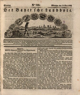 Der Bayerische Landbote Sonntag 15. Mai 1831