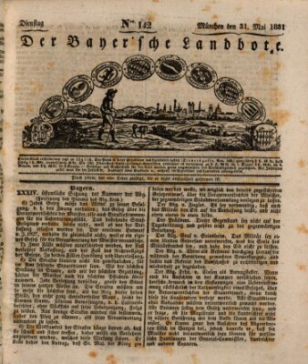 Der Bayerische Landbote Dienstag 31. Mai 1831