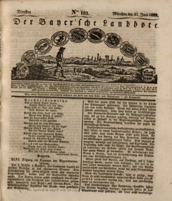 Der Bayerische Landbote Dienstag 21. Juni 1831