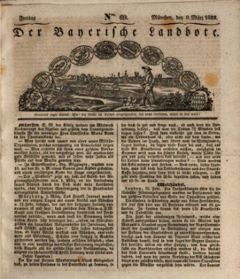 Der Bayerische Landbote Freitag 9. März 1832