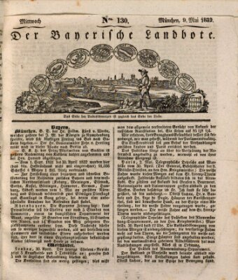 Der Bayerische Landbote Mittwoch 9. Mai 1832