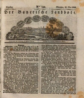 Der Bayerische Landbote Dienstag 29. Mai 1832