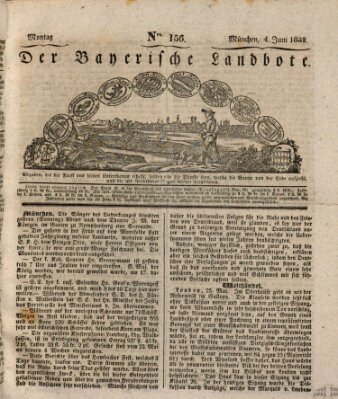 Der Bayerische Landbote Montag 4. Juni 1832