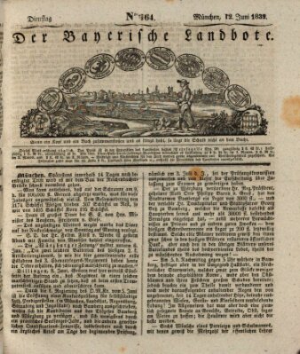 Der Bayerische Landbote Dienstag 12. Juni 1832