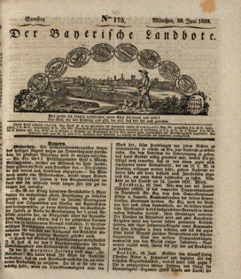 Der Bayerische Landbote Samstag 23. Juni 1832