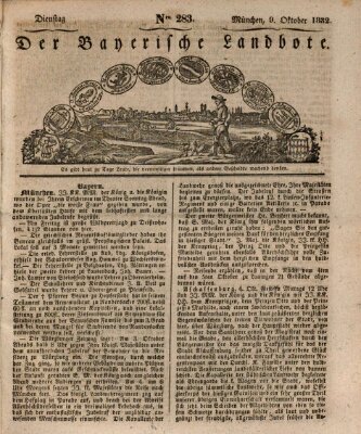 Der Bayerische Landbote Dienstag 9. Oktober 1832