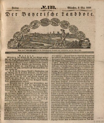 Der Bayerische Landbote Freitag 3. Mai 1833