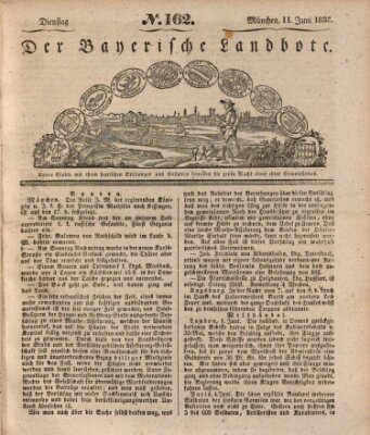 Der Bayerische Landbote Dienstag 11. Juni 1833