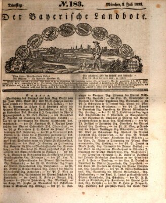 Der Bayerische Landbote Dienstag 2. Juli 1833