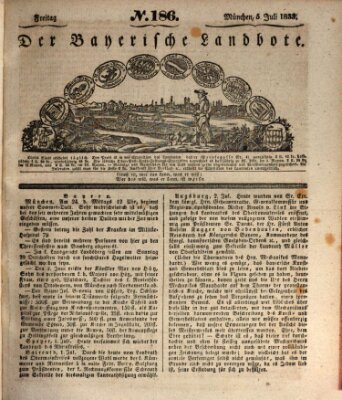 Der Bayerische Landbote Freitag 5. Juli 1833