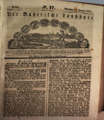 Der Bayerische Landbote Freitag 17. Januar 1834