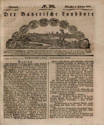 Der Bayerische Landbote Mittwoch 5. Februar 1834