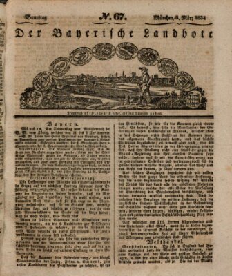 Der Bayerische Landbote Samstag 8. März 1834