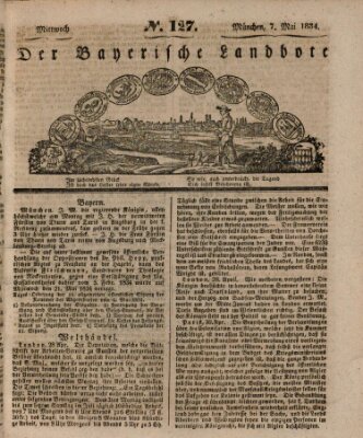 Der Bayerische Landbote Mittwoch 7. Mai 1834