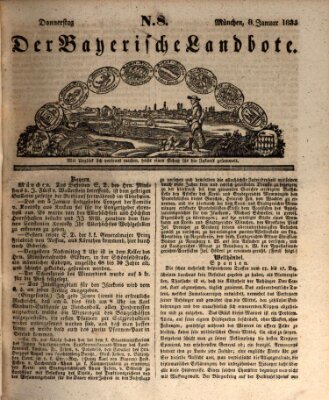 Der Bayerische Landbote Donnerstag 8. Januar 1835