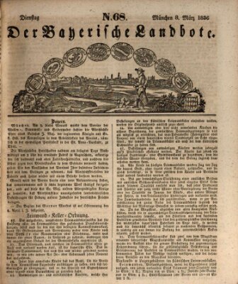 Der Bayerische Landbote Dienstag 8. März 1836