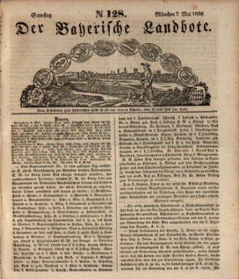 Der Bayerische Landbote Samstag 7. Mai 1836