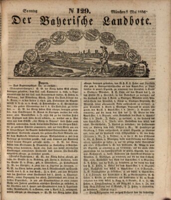 Der Bayerische Landbote Sonntag 8. Mai 1836