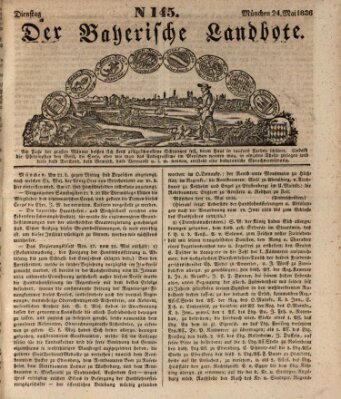 Der Bayerische Landbote Dienstag 24. Mai 1836