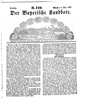 Der Bayerische Landbote Dienstag 2. Mai 1837