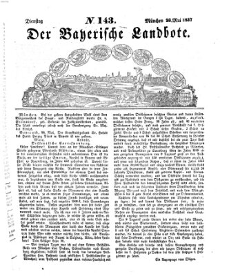 Der Bayerische Landbote Dienstag 23. Mai 1837