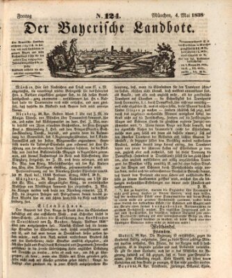 Der Bayerische Landbote Freitag 4. Mai 1838