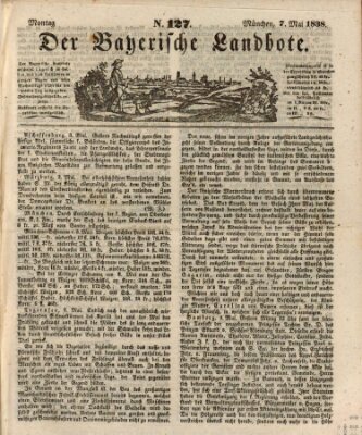 Der Bayerische Landbote Montag 7. Mai 1838