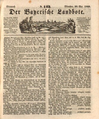 Der Bayerische Landbote Mittwoch 23. Mai 1838