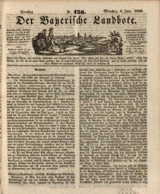 Der Bayerische Landbote Dienstag 5. Juni 1838