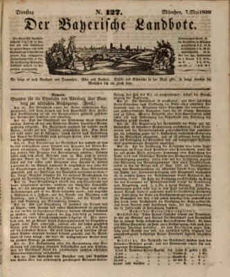 Der Bayerische Landbote Dienstag 7. Mai 1839