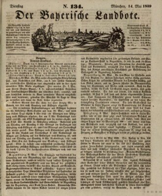 Der Bayerische Landbote Dienstag 14. Mai 1839