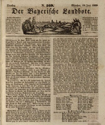 Der Bayerische Landbote Dienstag 18. Juni 1839