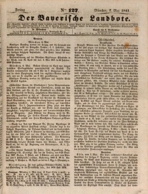 Der Bayerische Landbote Freitag 7. Mai 1841